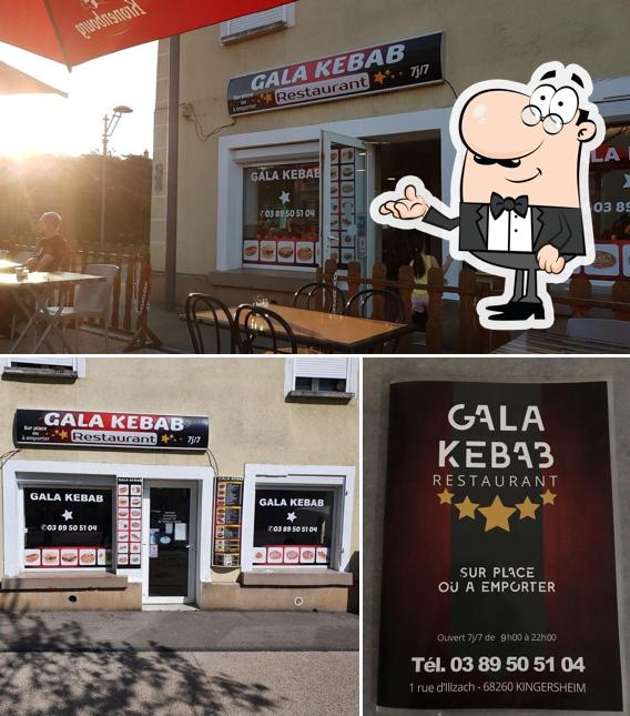 L'intérieur de Star Kebab