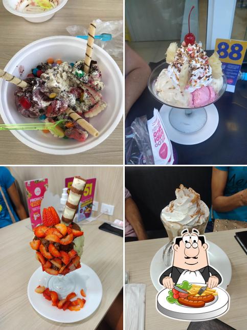 Banana split em Gela Boca Sorvetes e Açaí