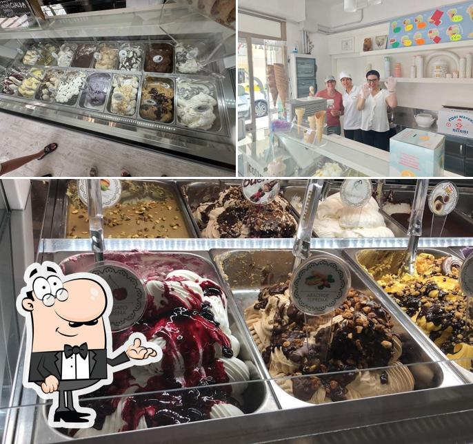La foto di interni e cibo da Gelateria Artigianale Mary
