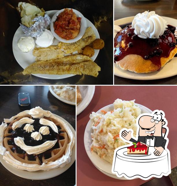 Hasty Tasty Pancake House offers a selection of desserts