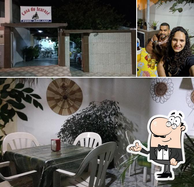 Veja imagens do interior do Casa Do Acarajé