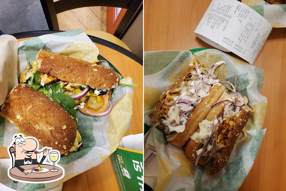 Nourriture à Subway