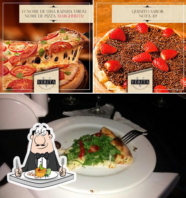 Comida em Verita Pizzeria & Snack Bar