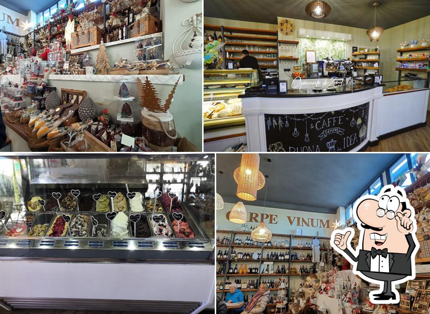 Gli interni di Casantini Garden Cafè