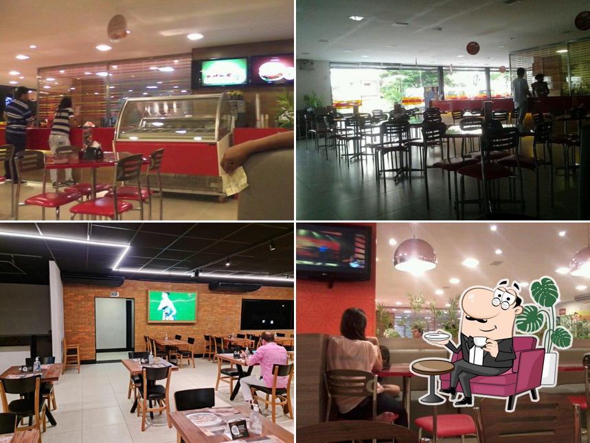 O interior do Laça Burguer - Hamburgueria Boa Viagem