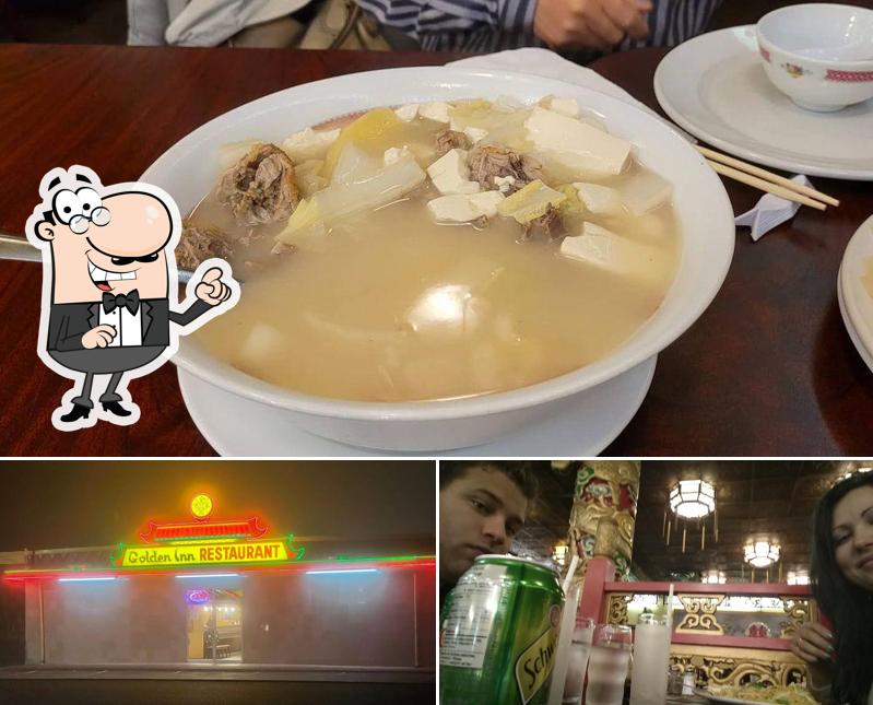 La extérieur et nourriture du restaurant