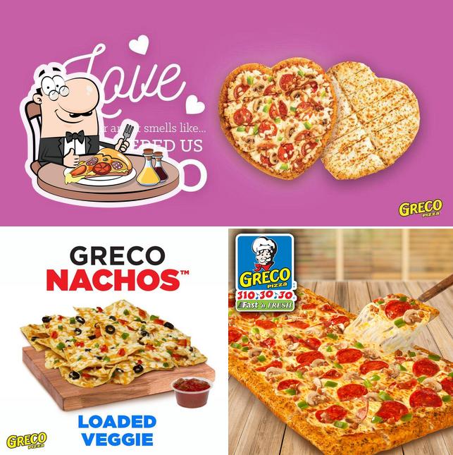 Greco Pizza Xpress, 129 Brunswick St in Saint Restaurant menu