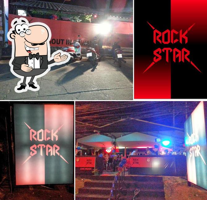 Это фотография паба и бара "Rock Star"
