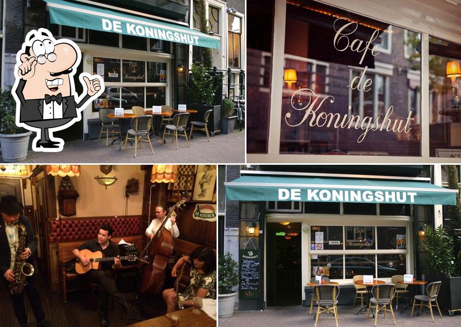 Die Inneneinrichtung von Café De Koningshut