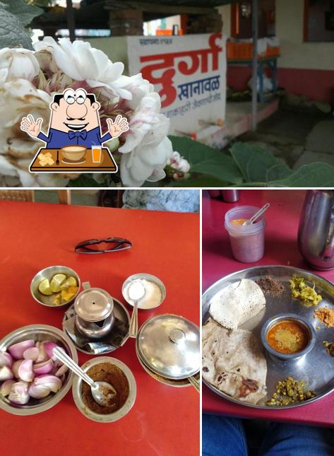 Food at Durga Khanaval