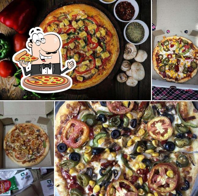 Try out pizza at Marcos Da Pizza