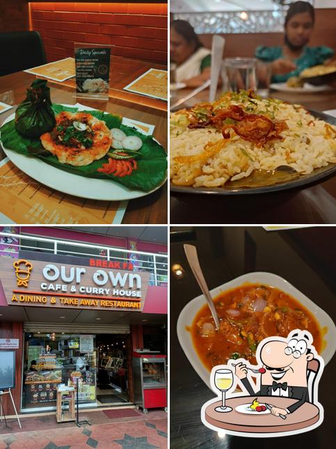 Food at Our Own Cafe and Curry House - Restaurant