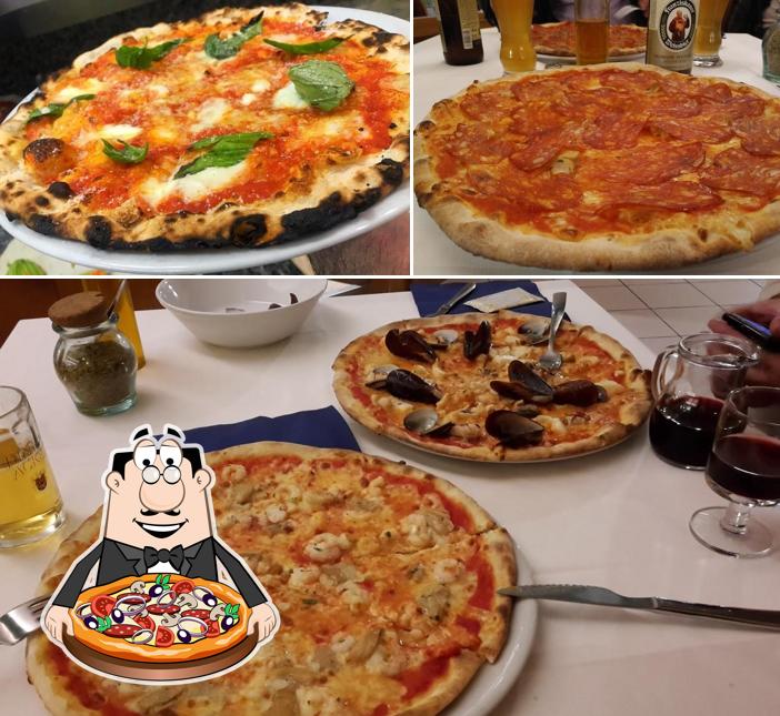 A Ristorante Pizzeria Tea, puoi assaggiare una bella pizza