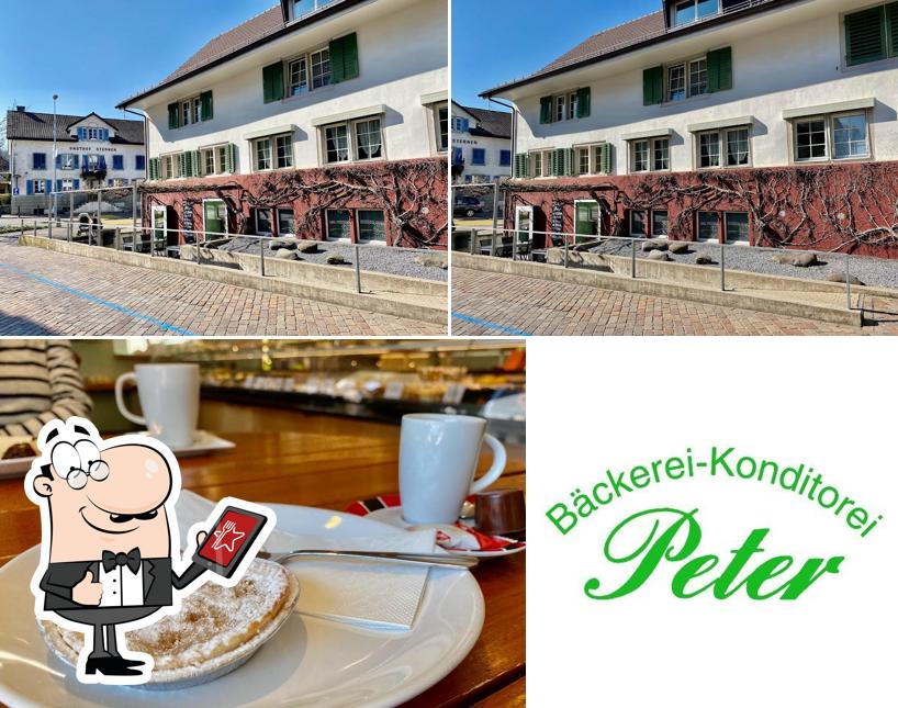 Gli esterni di Bäckerei-Konditorei-Café Peter