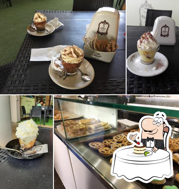 Caffè Balilla serve un'ampia gamma di dolci