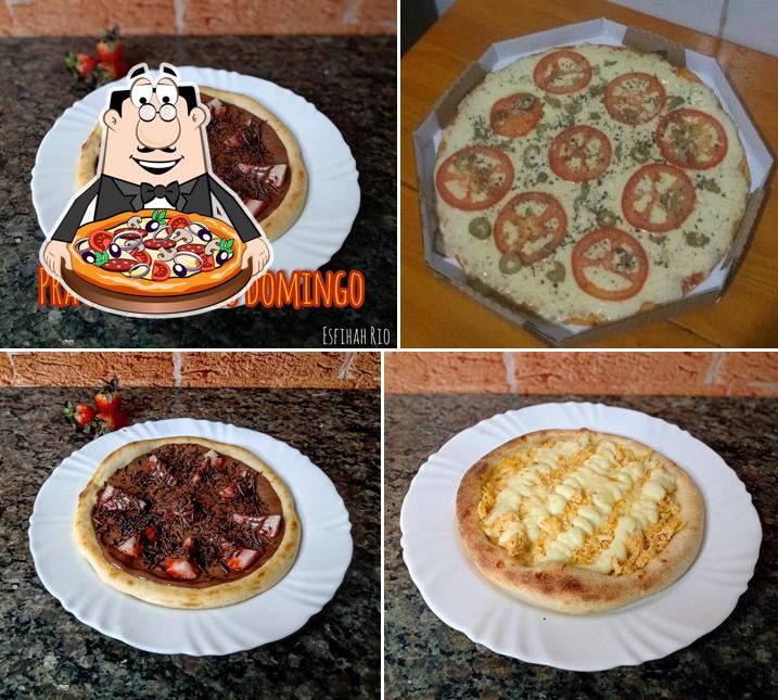 No Esfihah Rio, você pode provar pizza