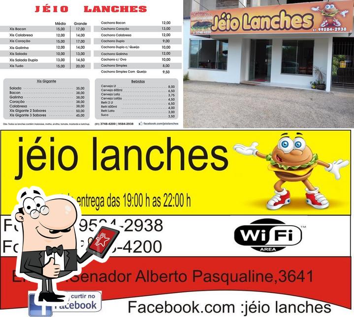 Look at this pic of jeio lanches
