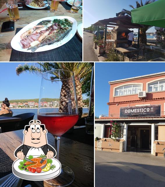 Restaurant Domestico di Jaz propone un menu per gli amanti del pesce
