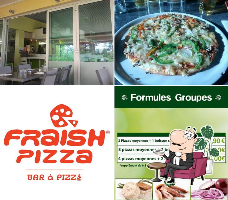 L'intérieur de Fraish Pizza