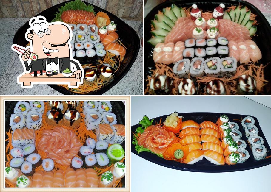 Presenteie-se com sushi no Kobashi Sushi Delivery