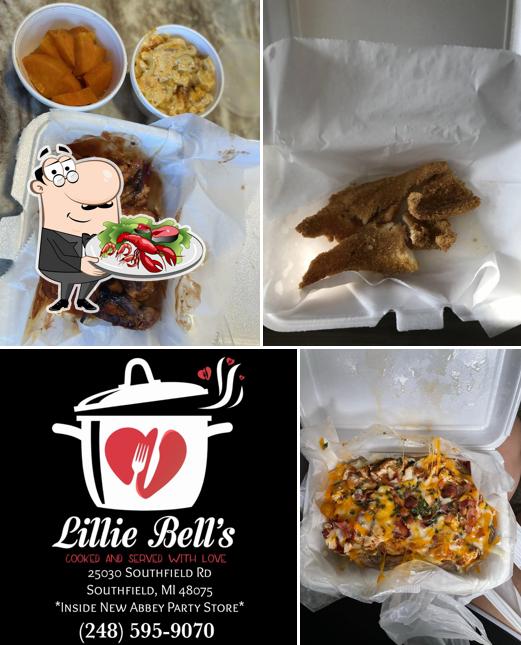 Попробуйте блюда с морепродуктами в "Lillie Bell's (Inside New Abbey Liquor Store)"