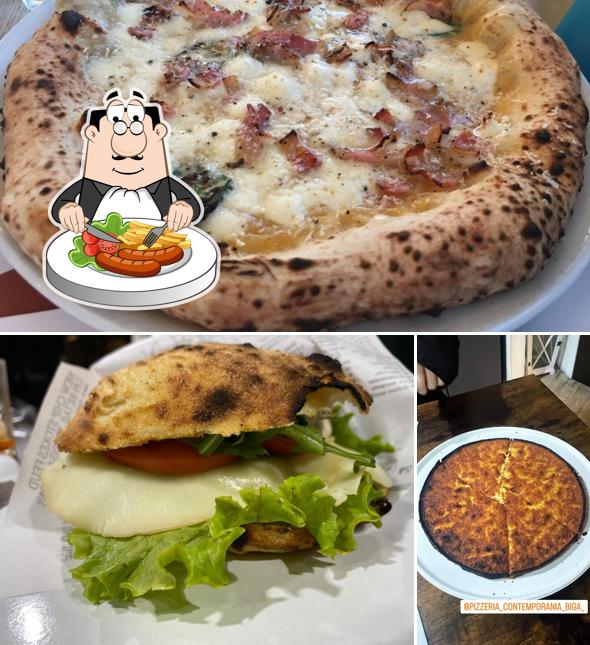 Platti al Pizzeria Contemporanea Biga