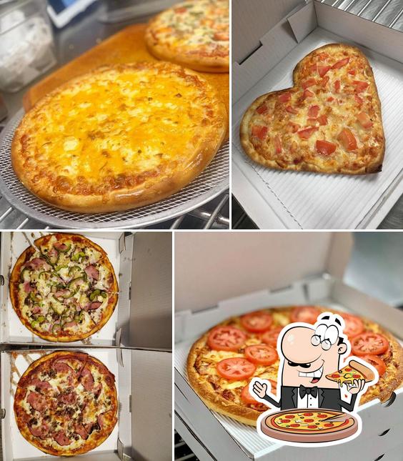 Elige entre diferentes formatos de pizza