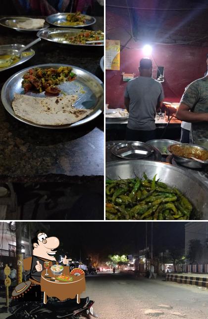 The restaurant's food and exterior