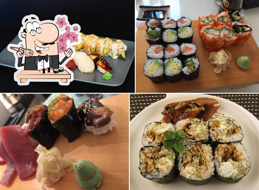 Les sushi sont disponibles à Jogi Sushi