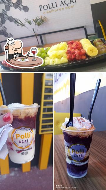 Comida em Polli açaí