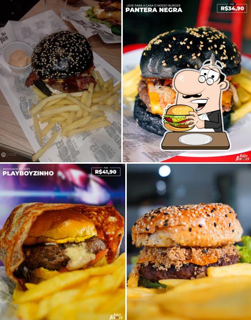 Hambúrguer em Burger Heroes Barreiro