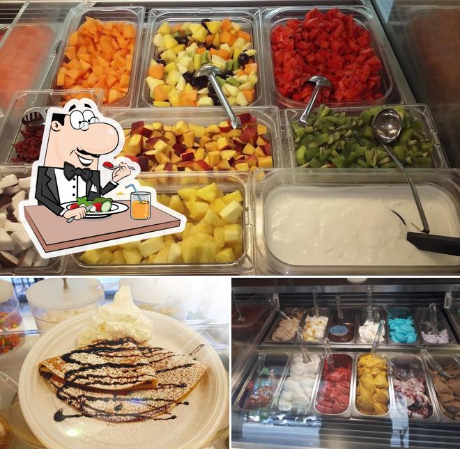 Platti al Gelateria Crema&Frutto