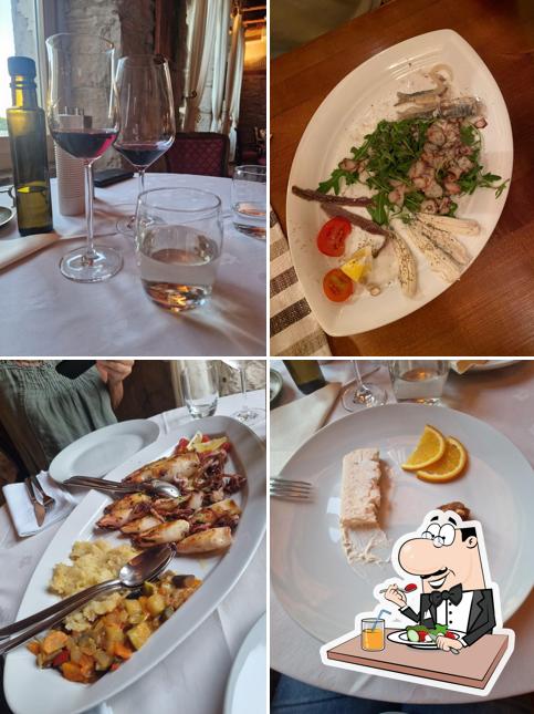 Cibo al Ošteria Gina
