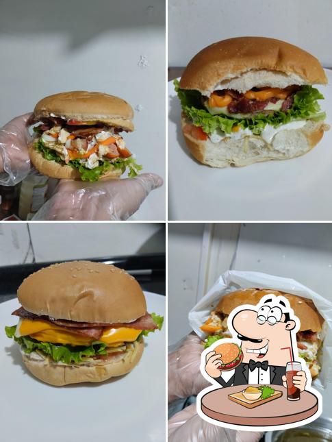 Hambúrguer em HOT BURGUER