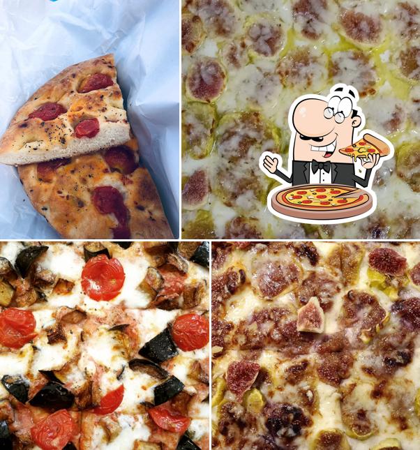 Get pizza at Il Mio Fornaio