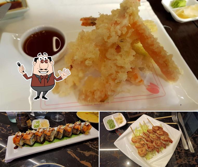 Comida en Izakaya Sushi Fusion 2