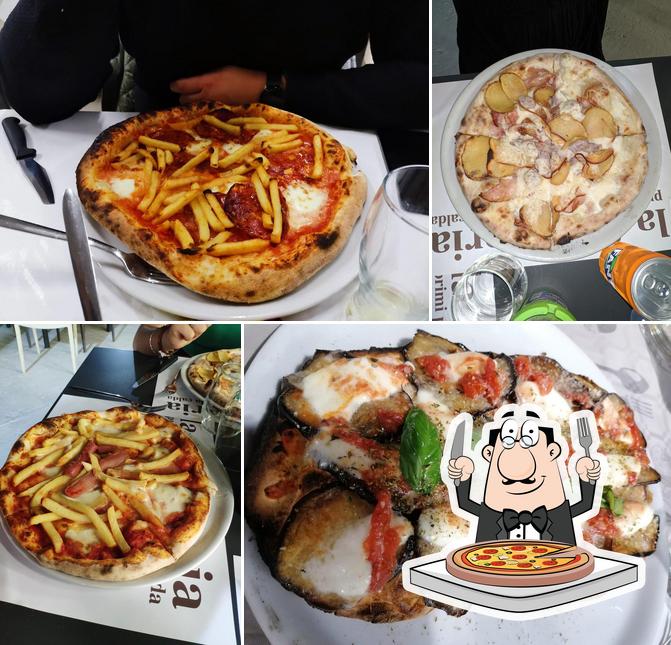 Choisissez des pizzas à La Focacceria Pizzeria-Rosticceria