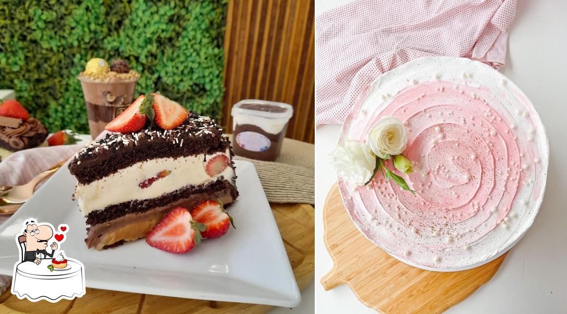 Ateliê dos Bolos serve uma variedade de pratos doces