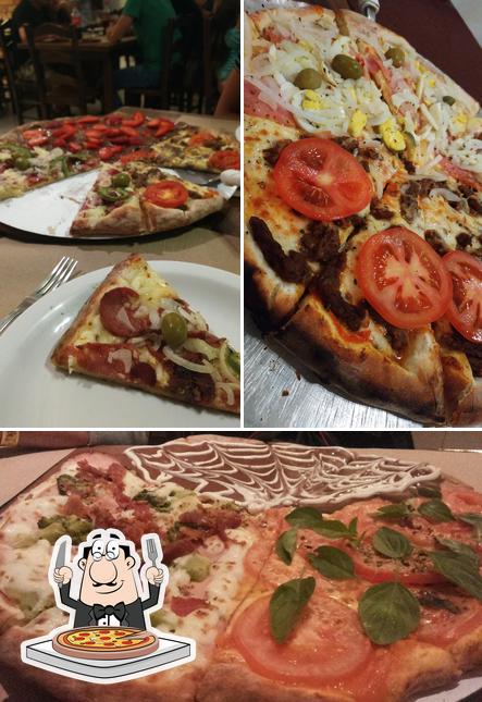 Consiga pizza no Pizzaria O Forno