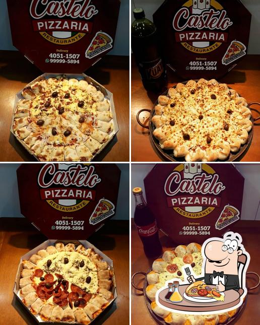 Consiga diversos tipos de pizza