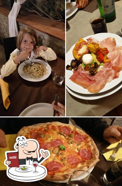Cibo al Trattoria Pizzeria Tre Monti
