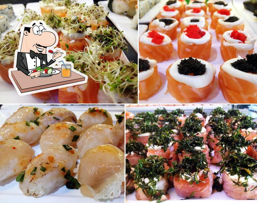 Platos en Tayou Sushi
