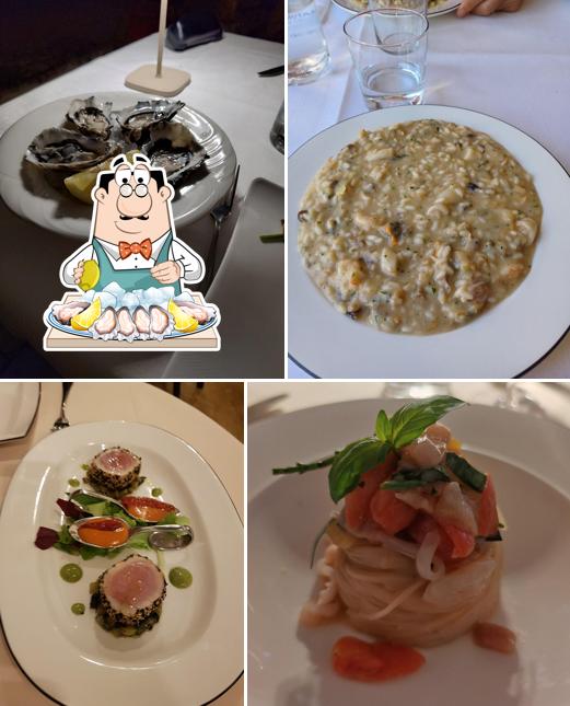 Ostriche al Ristorante Busatto specialità di pesce a Treviso dal 1919