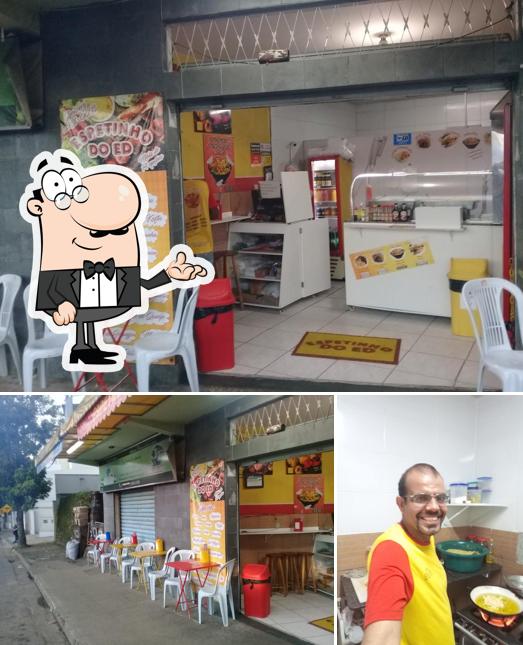 O interior do Espetinho do Ed