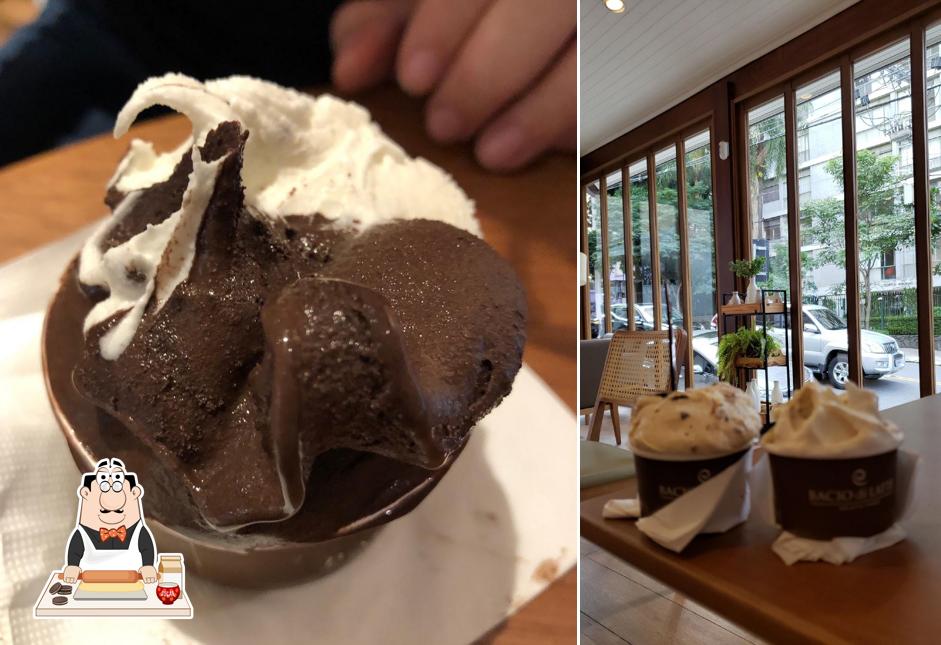 Bacio di Latte - Perdizes Cardoso De Almeida oferece uma escolha de pratos doces
