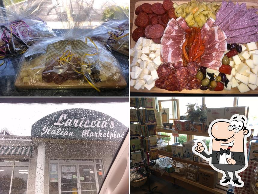 The photo of exterior and food at Lariccia's Italian Marketplace