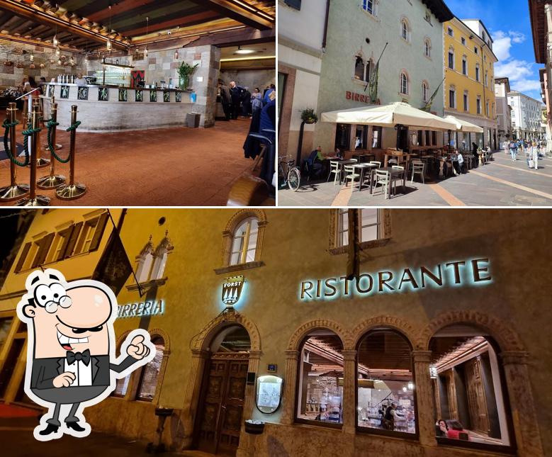 Gli esterni di Forsterbräu Trento