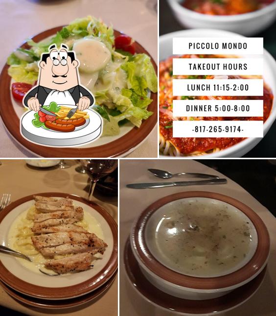 Meals at Piccolo Mondo