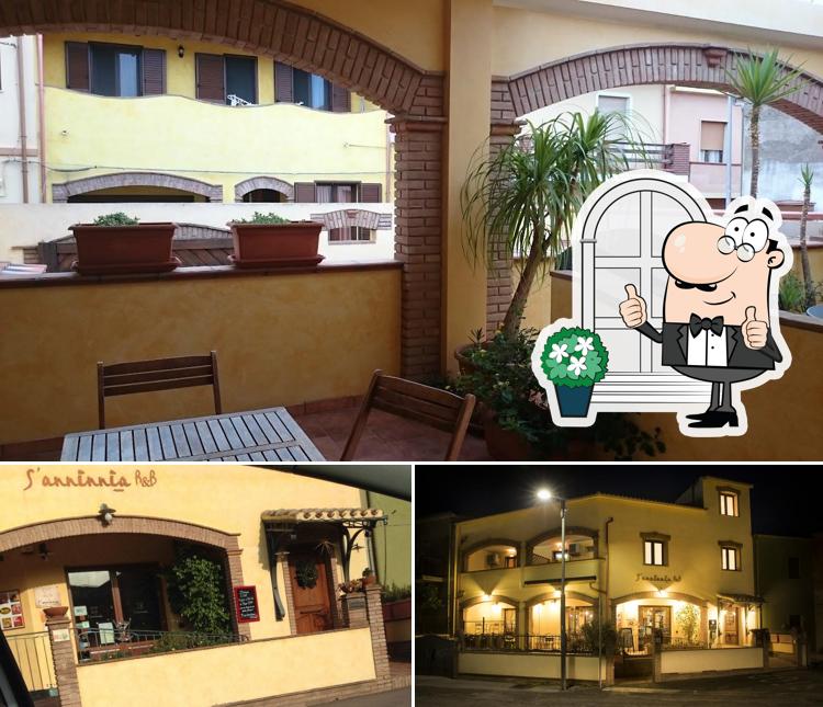 Puoi goderti l'aria fresca dal dehors di S'Anninnia