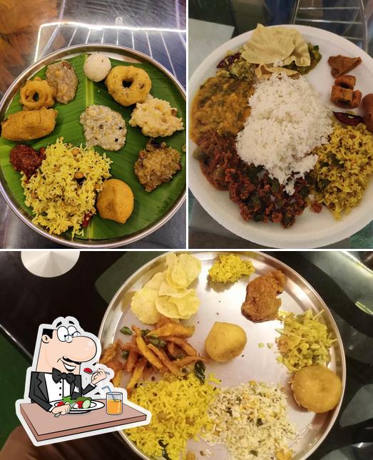 Food at Sri Gayatri Devi meals home